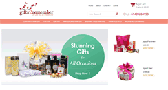 Desktop Screenshot of gifts2remember.com.au